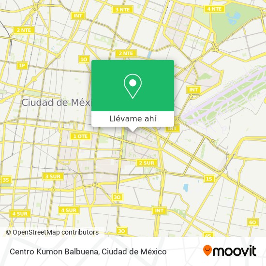 Mapa de Centro Kumon Balbuena