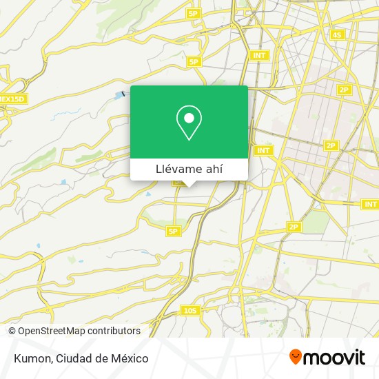 Mapa de Kumon