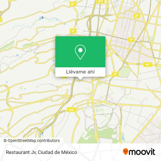 Mapa de Restaurant Jv