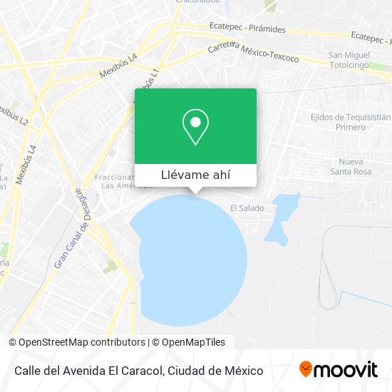 Mapa de Calle del Avenida El Caracol