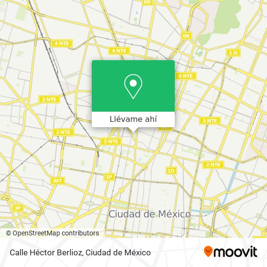 Mapa de Calle Héctor Berlioz