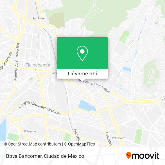 Mapa de Bbva Bancomer