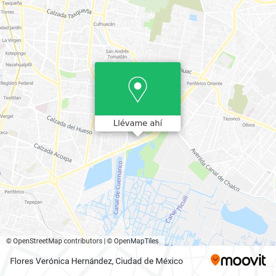Mapa de Flores Verónica Hernández