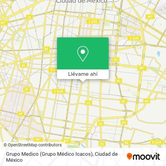 Mapa de Grupo Medico (Grupo Médico Icacos)
