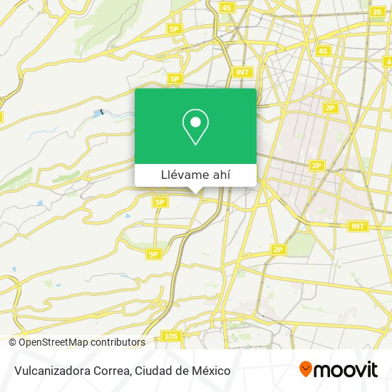 Mapa de Vulcanizadora Correa