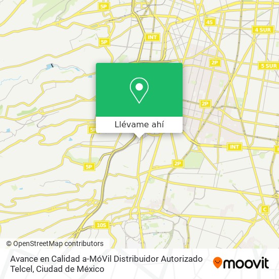 Mapa de Avance en Calidad a-MóVil Distribuidor Autorizado Telcel
