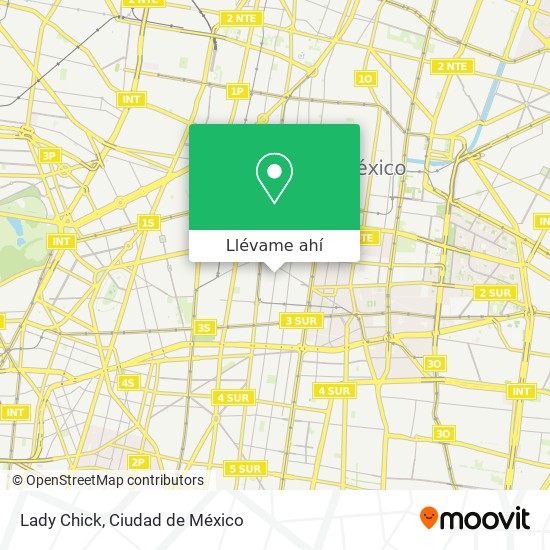 Mapa de Lady Chick
