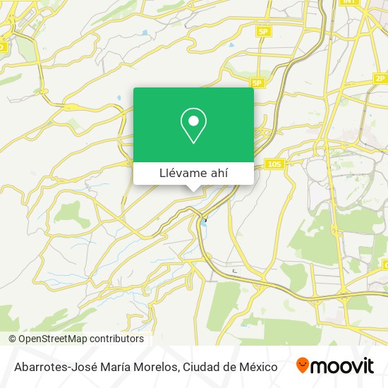 Mapa de Abarrotes-José María Morelos