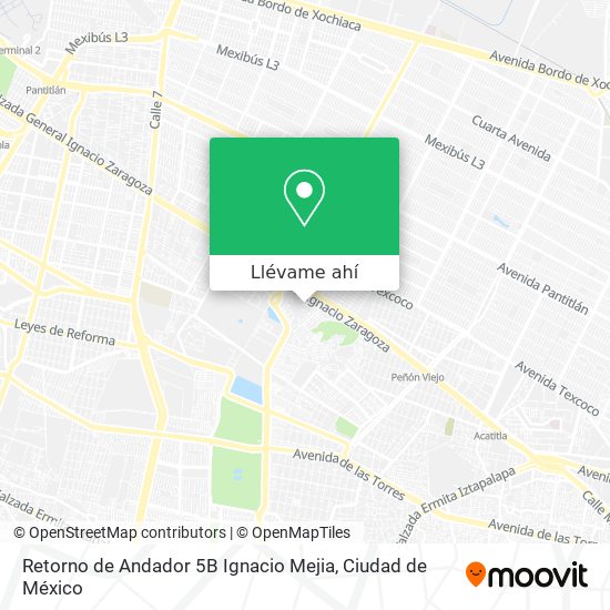 Mapa de Retorno de Andador 5B Ignacio Mejia