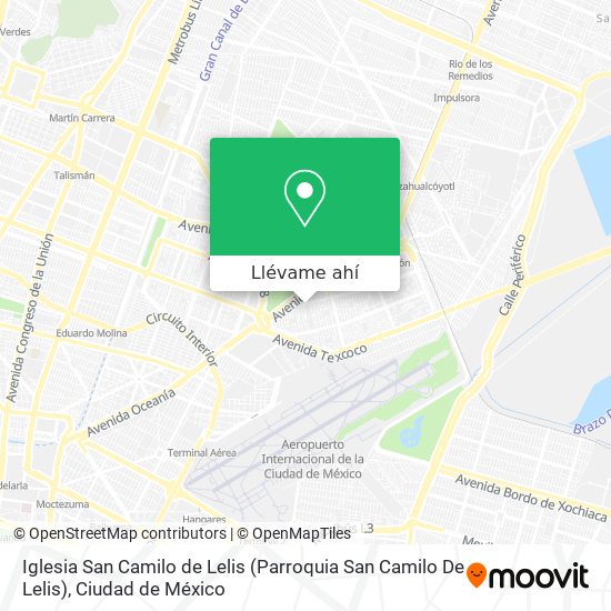 Cómo llegar a Iglesia San Camilo de Lelis (Parroquia San Camilo De Lelis)  en Gustavo A. Madero en Autobús o Metro?