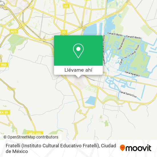 Mapa de Fratelli (Instituto Cultural Educativo Fratelli)