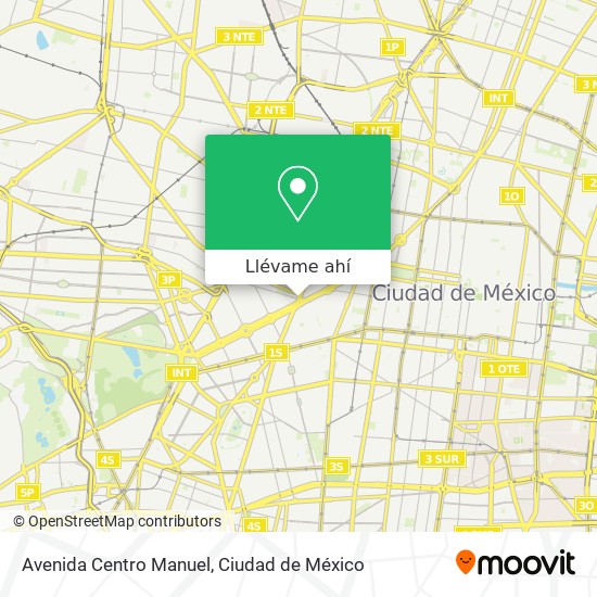 Mapa de Avenida Centro Manuel