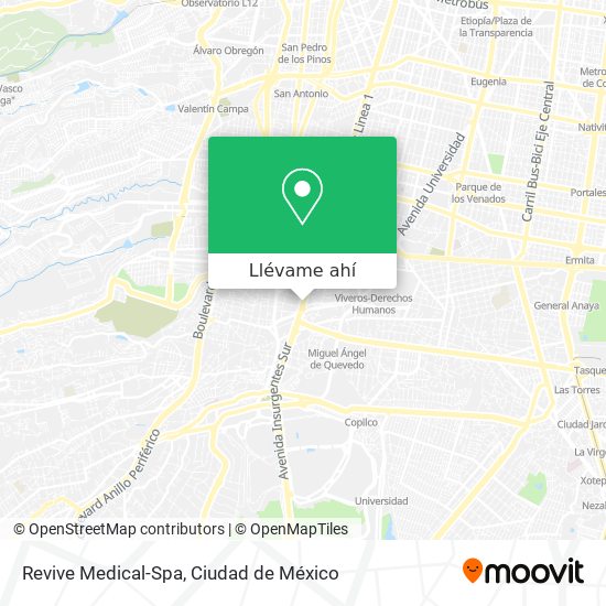 Mapa de Revive Medical-Spa