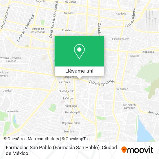 Mapa de Farmacias San Pablo (Farmacia San Pablo)