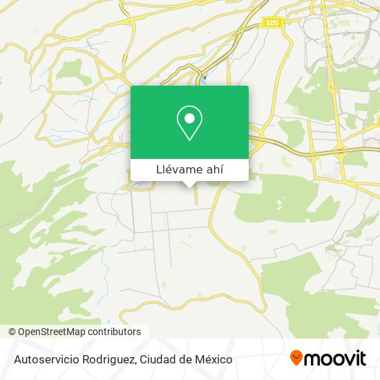 Mapa de Autoservicio Rodriguez