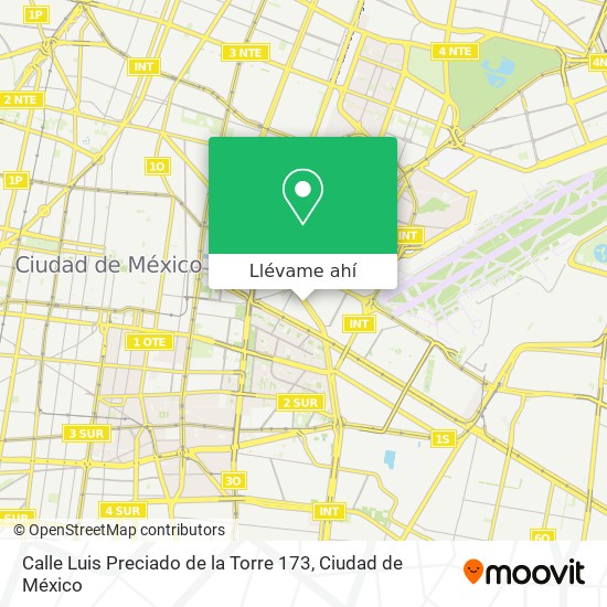 Mapa de Calle Luis Preciado de la Torre 173