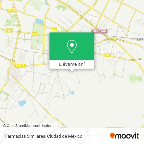 Mapa de Farmacias Similares