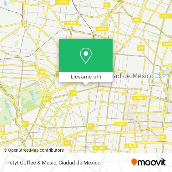 Mapa de Petyt Coffee & Music