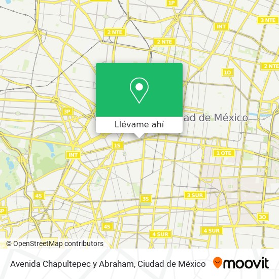 Mapa de Avenida Chapultepec y Abraham