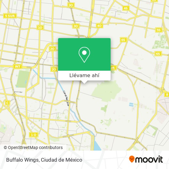 Mapa de Buffalo Wings