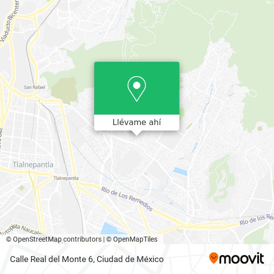 Cómo llegar a Calle Real del Monte 6 en Cuautitlán Izcalli en Autobús o  Metro?