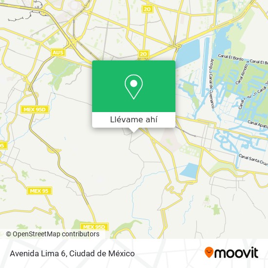Mapa de Avenida Lima 6