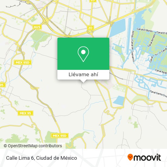 Mapa de Calle Lima 6