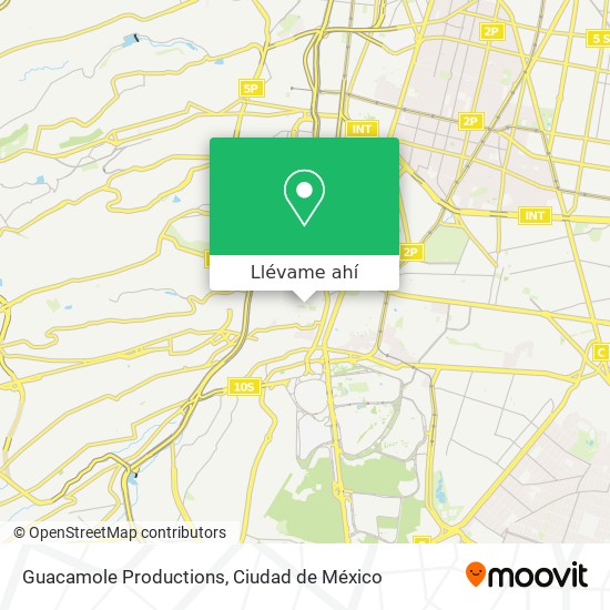 Mapa de Guacamole Productions