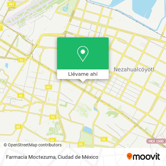 Mapa de Farmacia Moctezuma