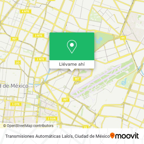 Mapa de Transmisiones Automáticas Lalo's