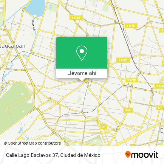 Mapa de Calle Lago Esclavos 37