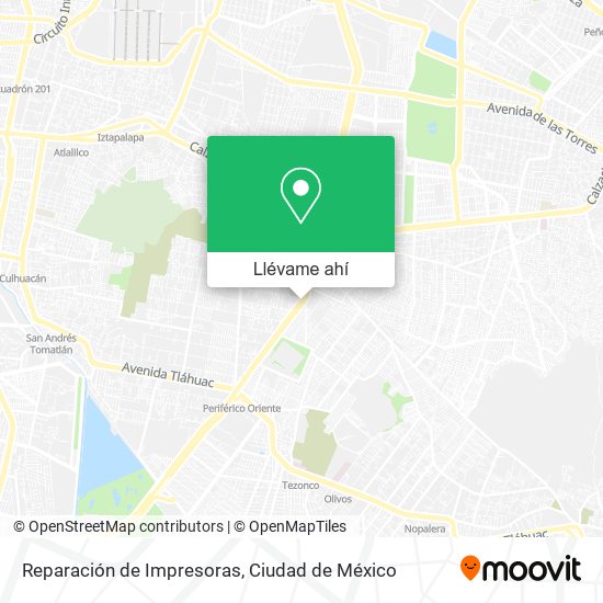 Mapa de Reparación de Impresoras