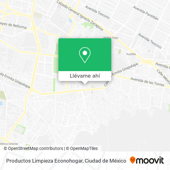 Mapa de Productos Limpieza Econohogar