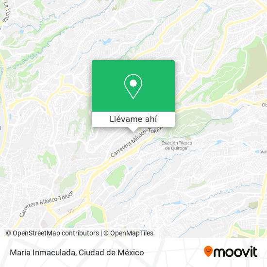 Mapa de María Inmaculada