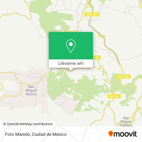 Mapa de Foto Manolo