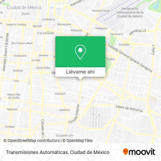 Mapa de Transmisiones Automáticas