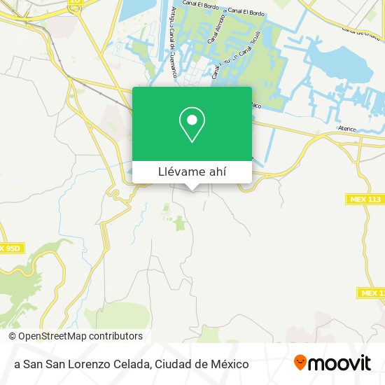 Mapa de a San San Lorenzo Celada