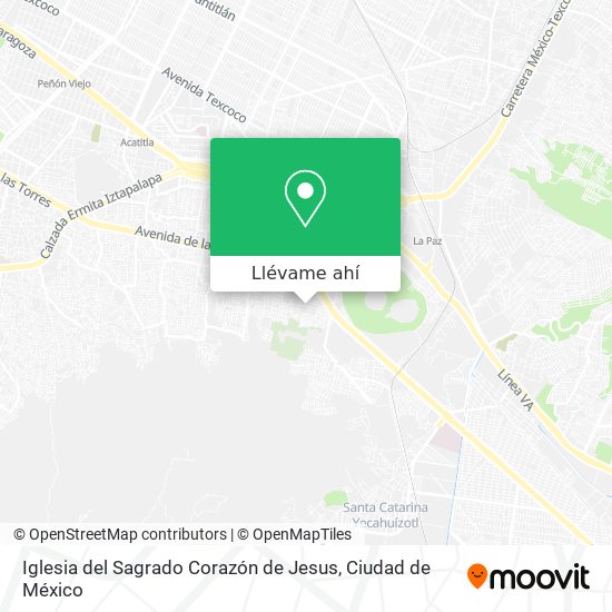 Mapa de Iglesia del Sagrado Corazón de Jesus