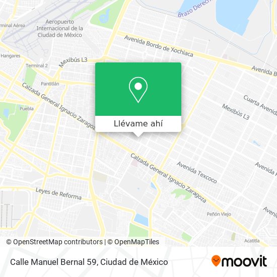 Mapa de Calle Manuel Bernal 59