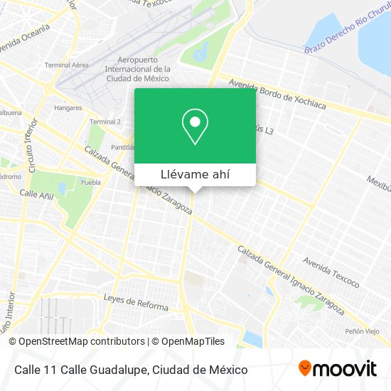 Mapa de Calle 11 Calle Guadalupe