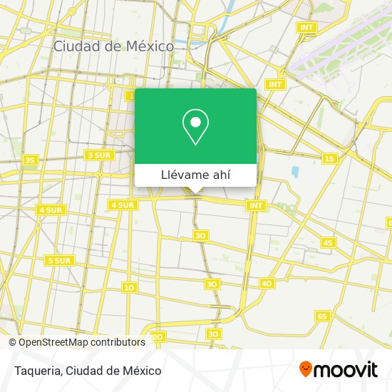 Mapa de Taqueria