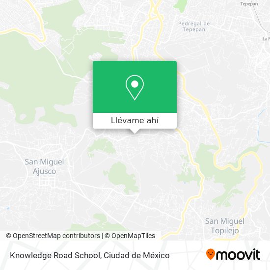 Mapa de Knowledge Road School