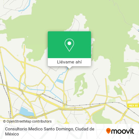 Mapa de Consultorio Medico Santo Domingo