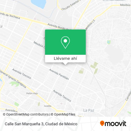 Mapa de Calle San Marqueña 3