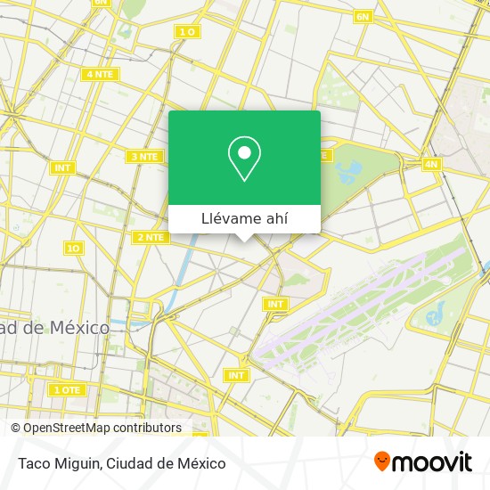 Mapa de Taco Miguin