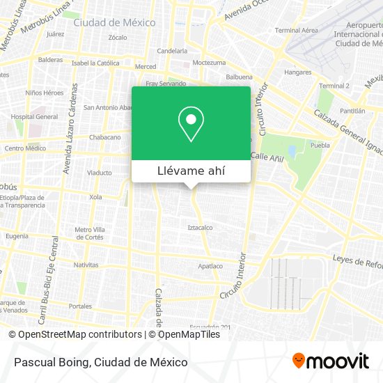 Mapa de Pascual Boing