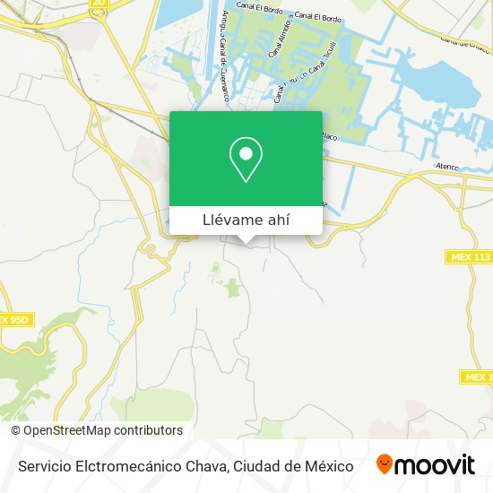Mapa de Servicio Elctromecánico Chava