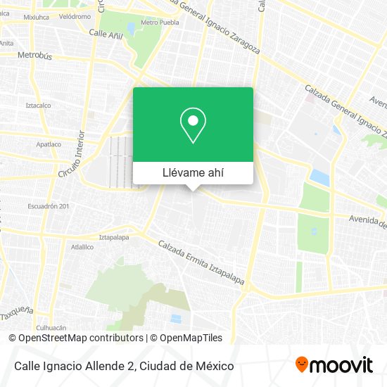 Mapa de Calle Ignacio Allende 2