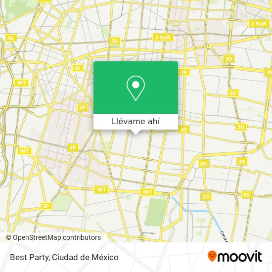 Mapa de Best Party