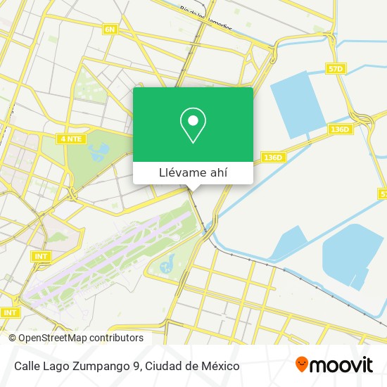 Mapa de Calle Lago Zumpango 9